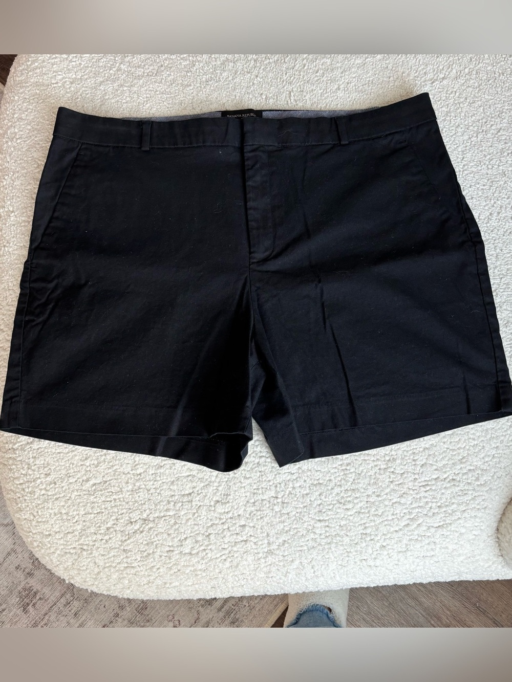 Banana Republic Black Women's Chino Shorts. Like New. Size 18.